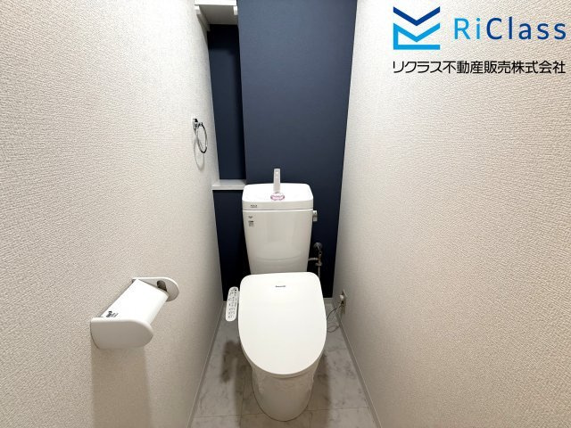 クレセント長田のトイレ|清潔感のあるトイレです