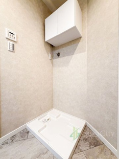 【ランドリースペース】 | 四谷ガーデニア | 洗濯機置き場