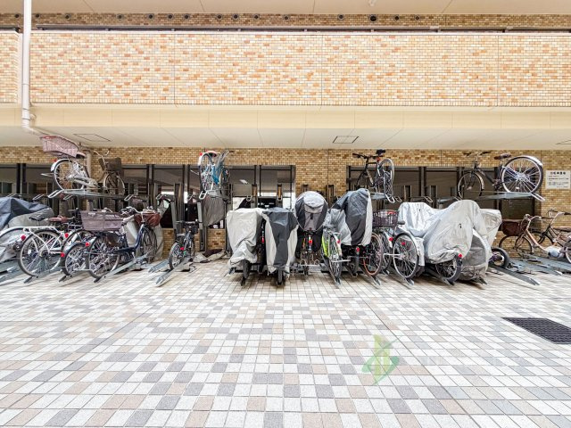 四谷ガーデニアの駐輪場|駐輪場