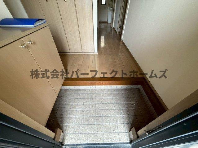 ユメニティ27Bの玄関|落ち着いた玄関です
