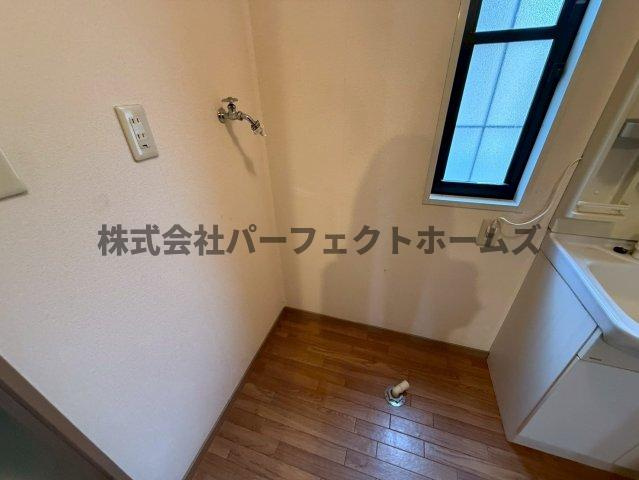 ユメニティ27Bの設備|洗濯機置場です
