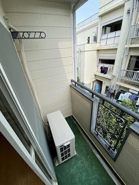 ベルク白山のバルコニー