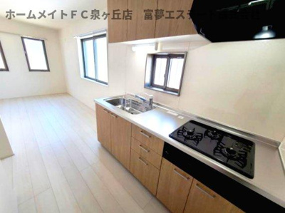 【キッチン】 | フジパレス戸建賃貸黒鳥町 | ＴＶモニターホン完備