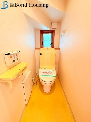 室内大変綺麗にお使いです　北別府4丁目　築21年のトイレ