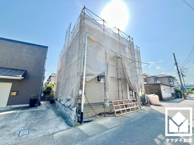 大津市本堅田3丁目　1号棟の前面道路含む現地写真|３月１９日　現地写真更新