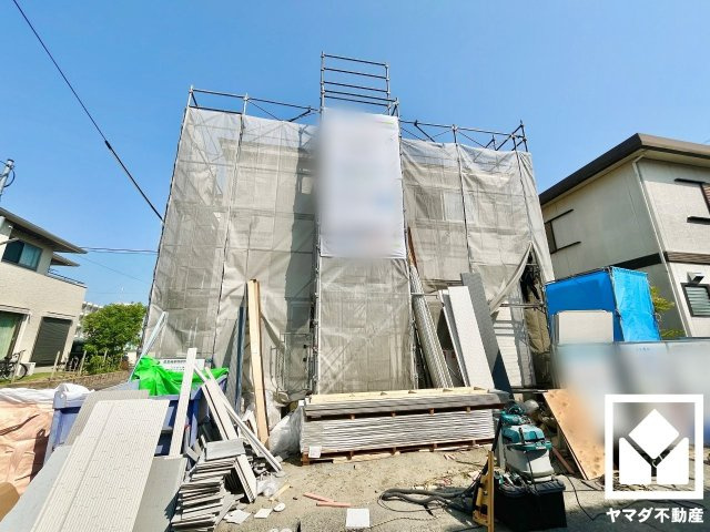 大津市本堅田3丁目　1号棟の前面道路含む現地写真|３月１９日　現地写真更新