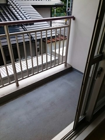 サンハウス志家のバルコニー