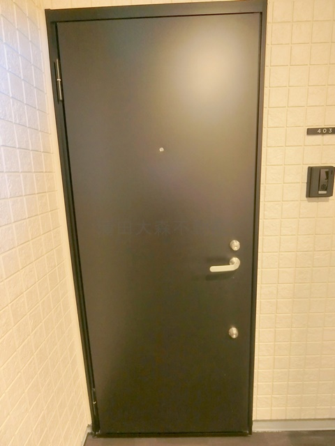 ルネコート大鳥居Ⅳの玄関