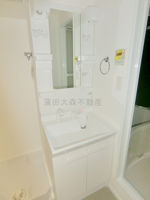 ルネコート大鳥居Ⅳの洗面所|洗面脱衣所　独立洗面台