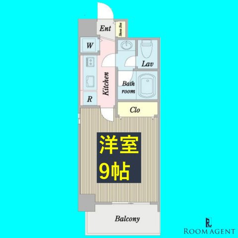 プロシード新栄の間取り