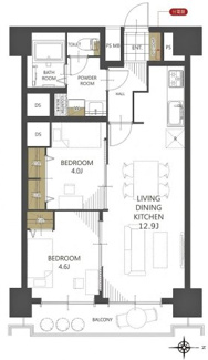 【間取り】 | ウインザーハイム西川口