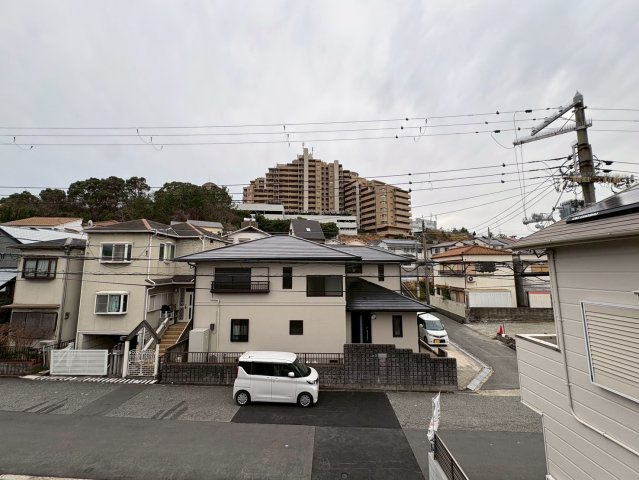 清水が丘1丁目 新築戸建ての展望|閑静な住宅街にあります