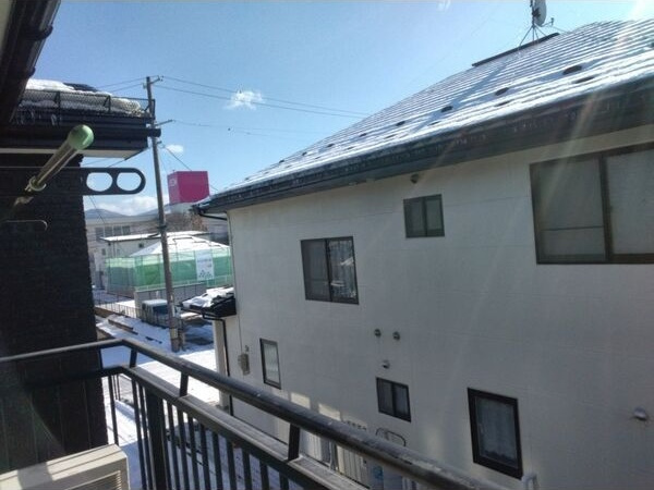 ロイヤルステージのバルコニー