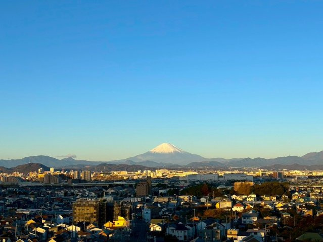【展望】 | □■ライオンズ茅ヶ崎ザ・アイランズ Ⅰ街区■□ | 自宅にいながら季節によって表情を変える富士山を拝めます♪