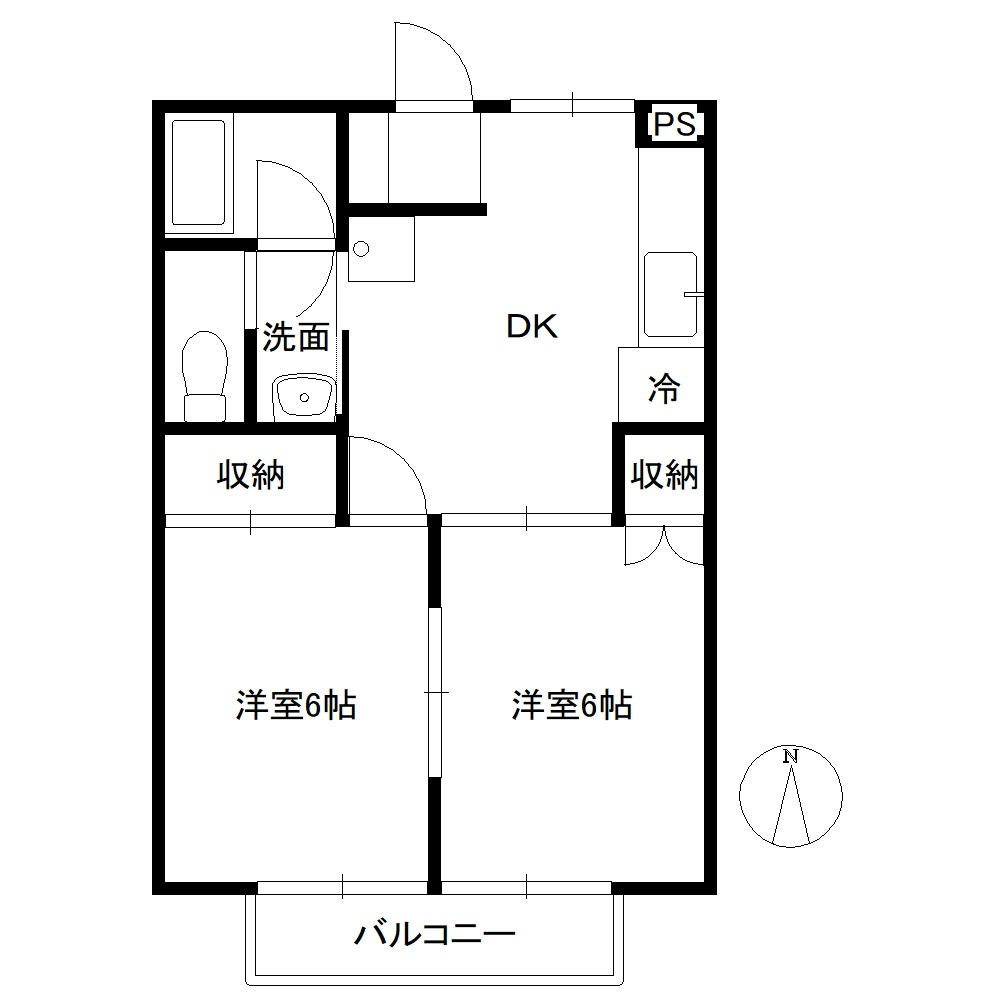 ルミエール小山の間取り