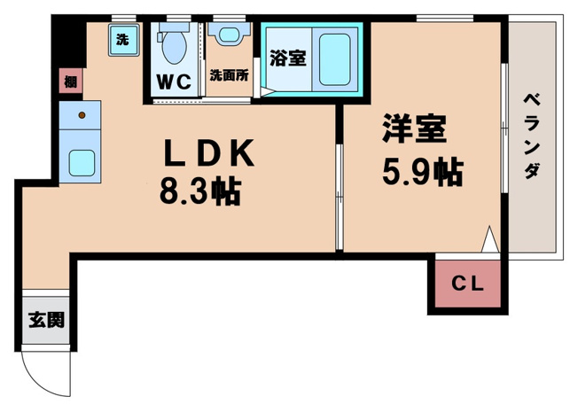 【間取り】 | ハイツ美園