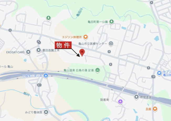 【地図】 | 亀山市羽若町《4号棟》 | 広域Map