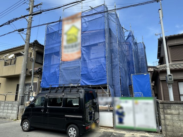 明石市大久保町江井島新築戸建の外観|2026年3月9日撮影