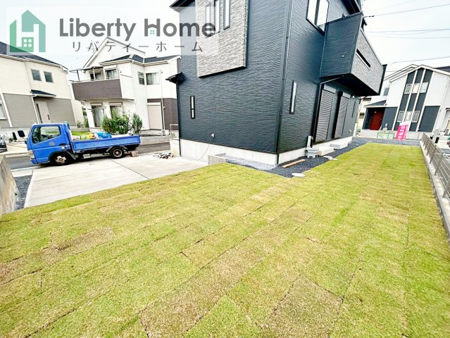 土浦市小岩田東２丁目6期　新築戸建　１号棟の庭