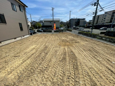 【区画図】 | 売土地　神戸市西区今寺 | 敷地広々70坪！！　平屋建築出来ます！！　車庫並列3台スペース可能！！　