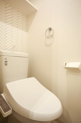 【トイレ】 | fika戸畑 | ウォシュレット付きです。