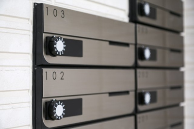 【その他共用部分】 | fika戸畑 | セキュリティーに配慮したダイヤル錠付きポストです♪