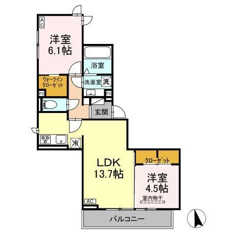【間取り】 | D-chambre元新町