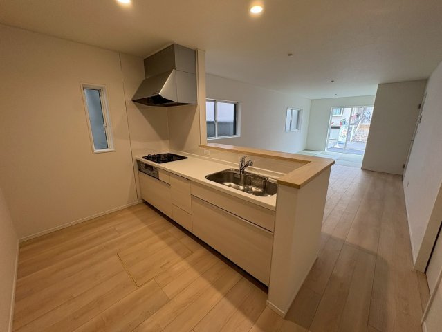 清水が丘1丁目  新築戸建てのキッチン|お料理しやすいキッチンです