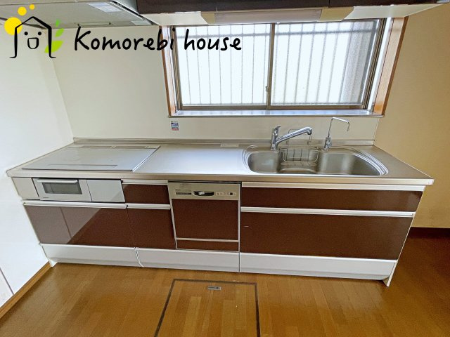 北本市中丸　中古戸建のキッチン|コンパクトなキッチンで掃除もラクラク