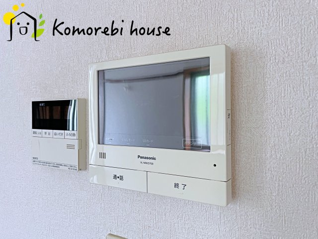 北本市中丸　中古戸建の防犯設備|モニター付インターホンです