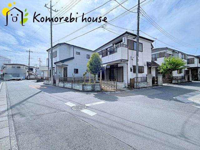 北本市中丸　中古戸建の前面道路含む現地写真|前面道路含む現地写真です