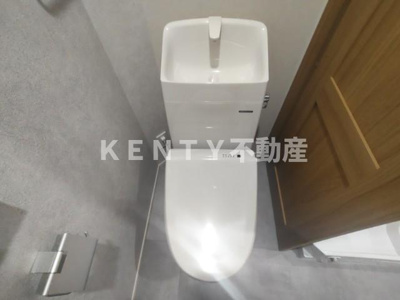 【トイレ】 | ＷｏｏｄＣｒｅｓｔ大井Ｒｅｓｉｄｅｎｃｅ | 落ち着いたトイレです