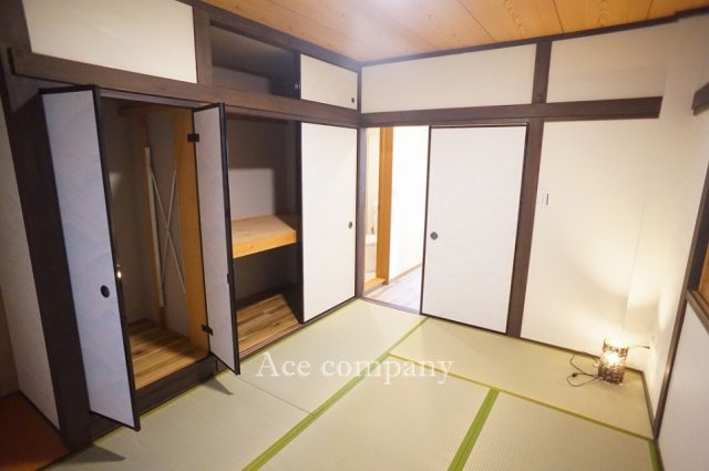 【内装】 | 平野区平野東1丁目 | 【1階：和室6帖】床の間・仏間・押し入れ完備です♪