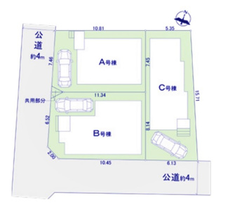 【区画図】 | 西東京泉町6丁目　全3棟　A号棟 | 西東京泉町6丁目　全3棟　A号棟