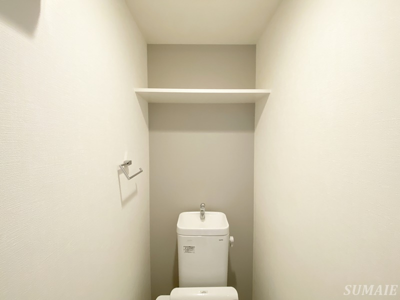 S-RESIDENCE王子eastの収納|トイレ上収納です☆