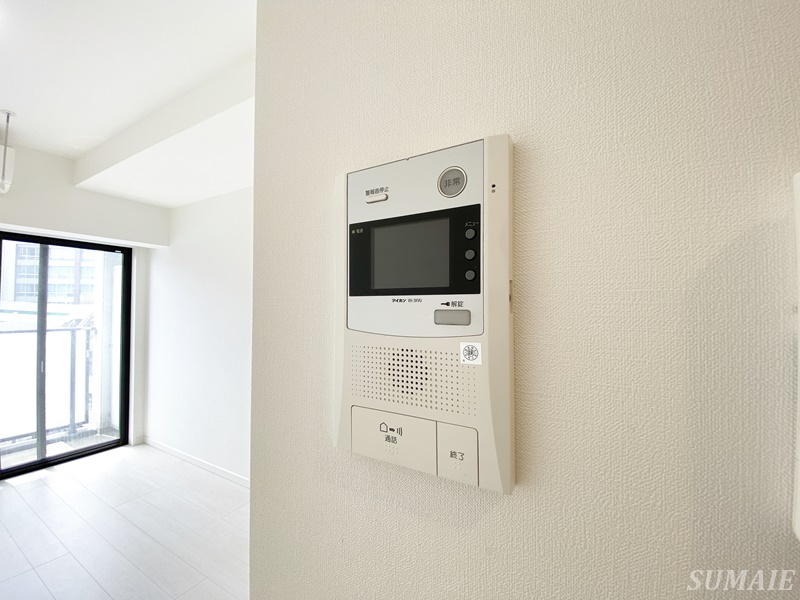 S-RESIDENCE王子eastのセキュリティ|モニター付きインターホンです☆