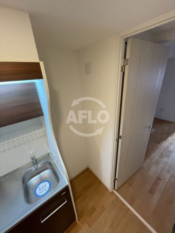 SERENITE谷四のキッチン|SERENiTE谷四　冷蔵庫置き場