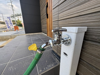 【設備】 | 沖縄市登川（全5棟）1号棟 | 1号棟　外水栓♪