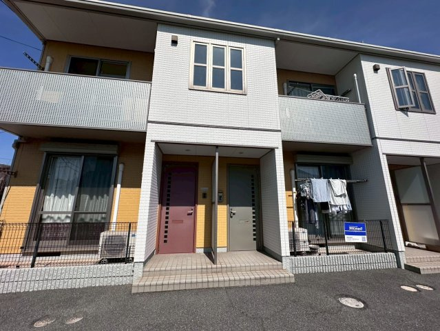 倉敷市一棟アパートの外観