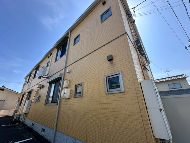 倉敷市一棟アパートの外観