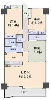 【間取り】 | ディオフェルテイ学園都市 ドルミハイツ垂水ⅢＣ棟
