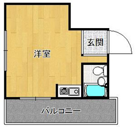 グランディア甲東園の間取り