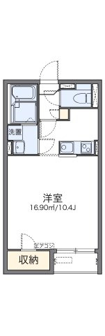 レオネクストはなみずきの間取り|代表的な間取のため実際の間取とは異なる場合があります