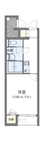 クレイノＤＯＭＡＮＩ　Ⅱの間取り|代表的な間取のため実際の間取とは異なる場合があります