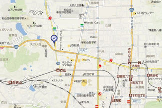 【地図】 | アクアベール久万ノ台