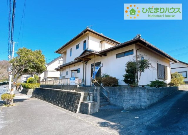 いわき市中央台鹿島1丁目　中古戸建の外観|白を基調とした明るい印象を受ける外観です！