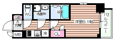 【間取り】 | エスリードレジデンス大阪本町