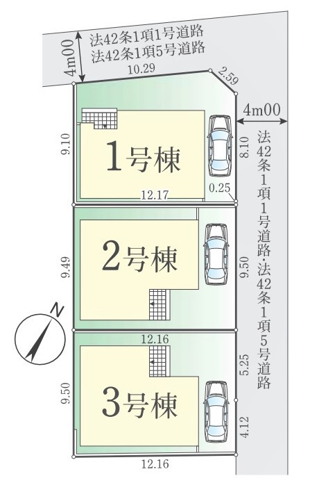 東村山市恩多町2期　全3棟　2号棟
