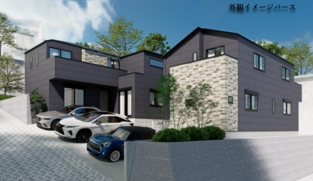 横浜市旭区笹野台4丁目 新築戸建て【仲介手数料無料】カースペース2台