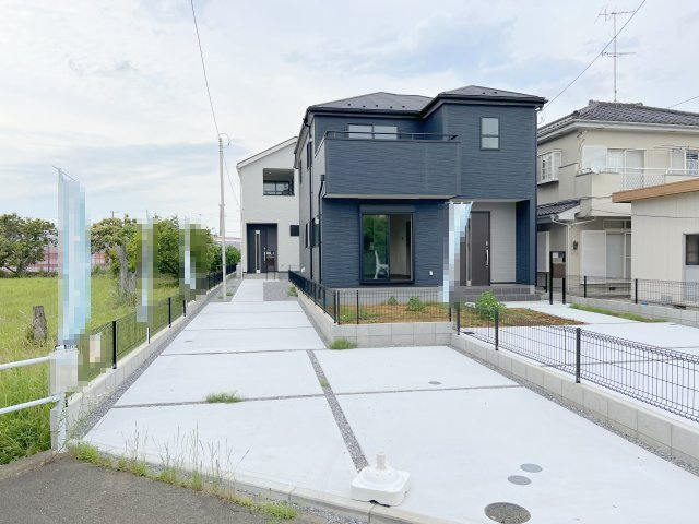 瑞穂町箱根ヶ崎　新築戸建全2棟の駐車場|並列駐車2台駐車可能｡